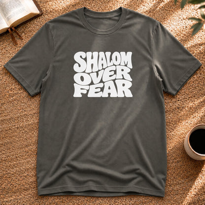 Shalom Over Fear Premium T-Shirt