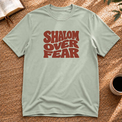 Shalom Over Fear Premium T-Shirt