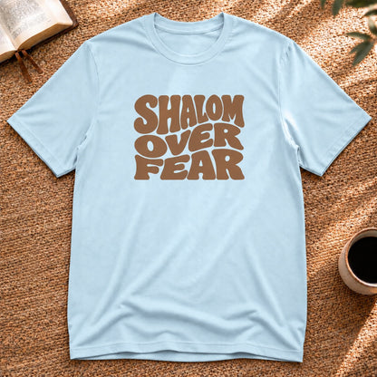 Shalom Over Fear Premium T-Shirt