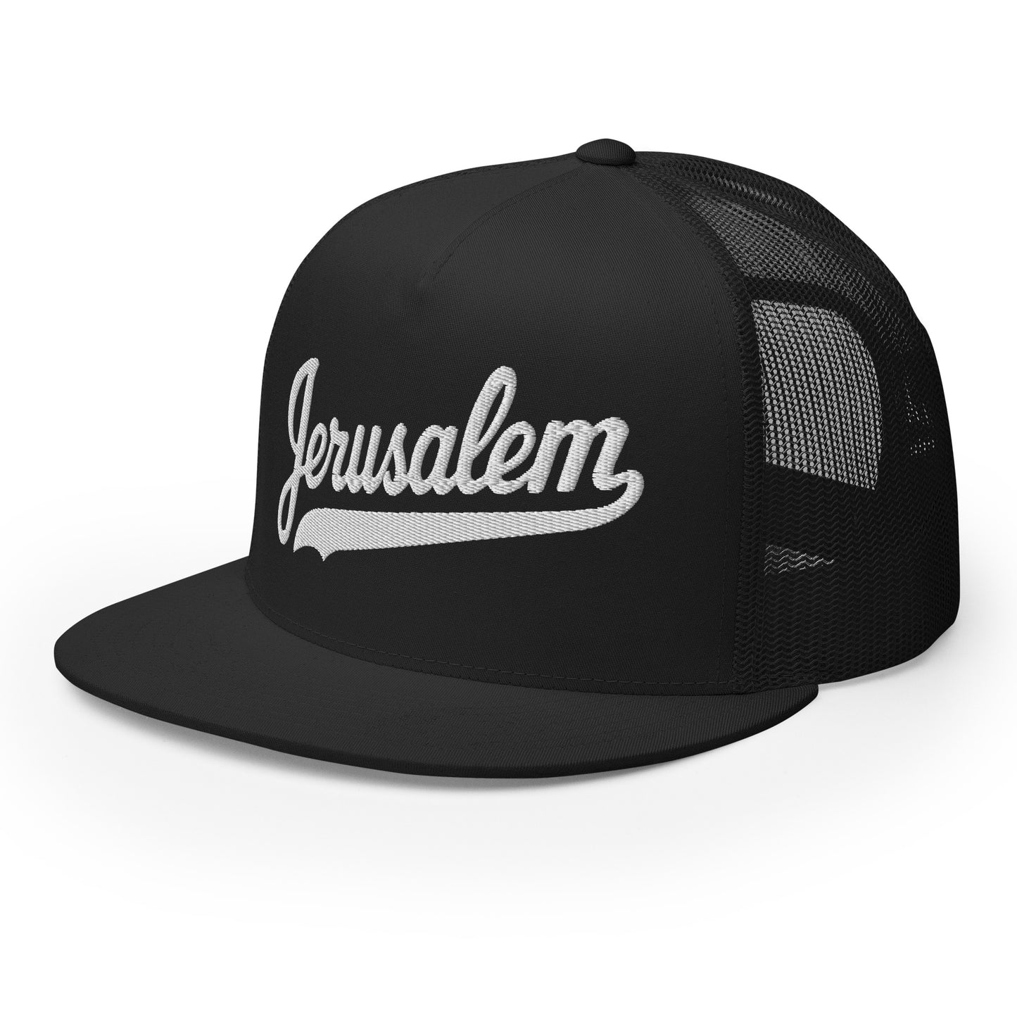 Jerusalem Script Trucker-Cap