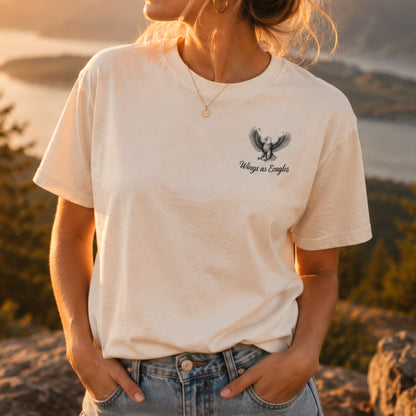 Wings as Eagles – T-Shirt – Isaiah 40:31