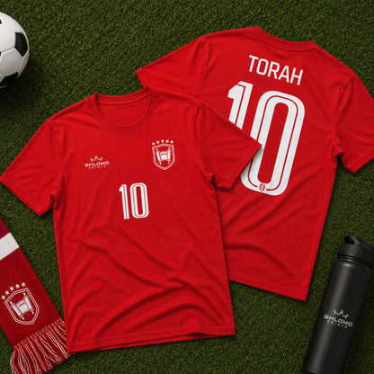Torah 10 – T-Shirt im Fußballstill