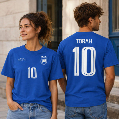 Torah 10 – T-Shirt im Fußballstill