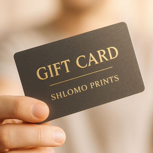 SHLOMO PRINTS Gift Card