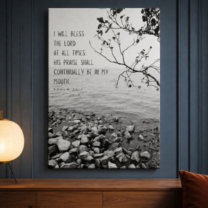 I Will Bless the Lord - Canvas
