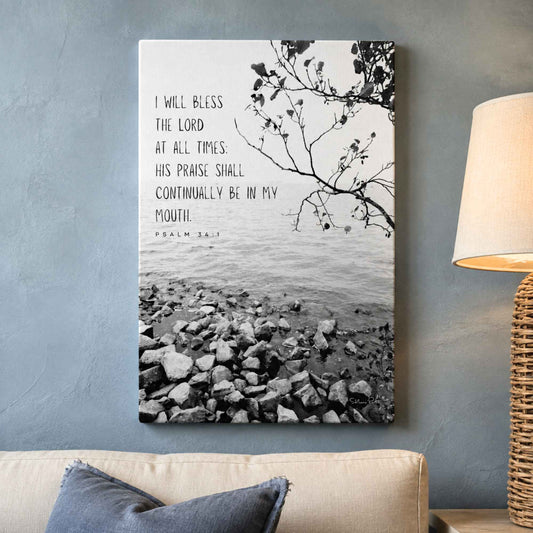I Will Bless the Lord - Canvas