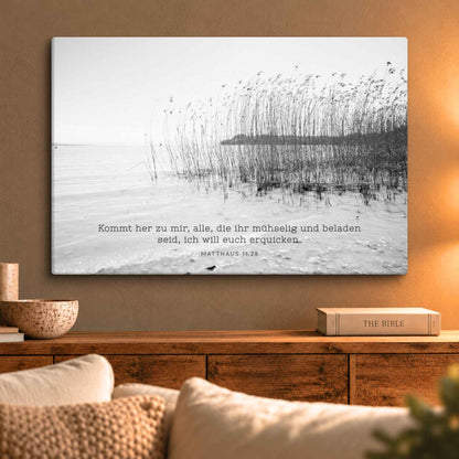 Kommt her zu mir – Leinwand