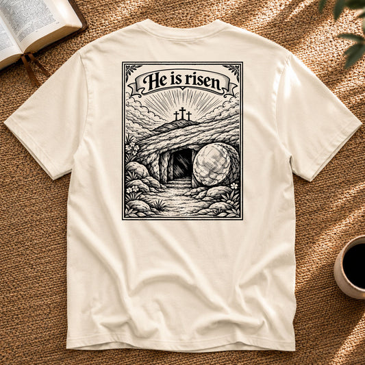 He is risen – T-Shirt