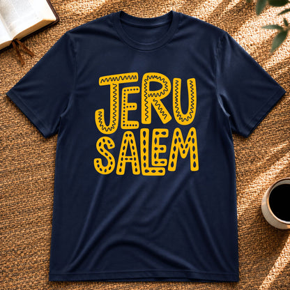 Jerusalem Handlettering T-Shirt | Typography Design