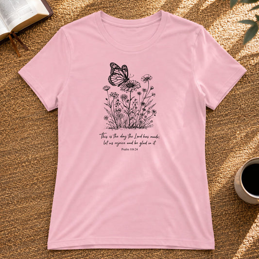This is the day – Psalm 118:24 – Women's T-Shirt