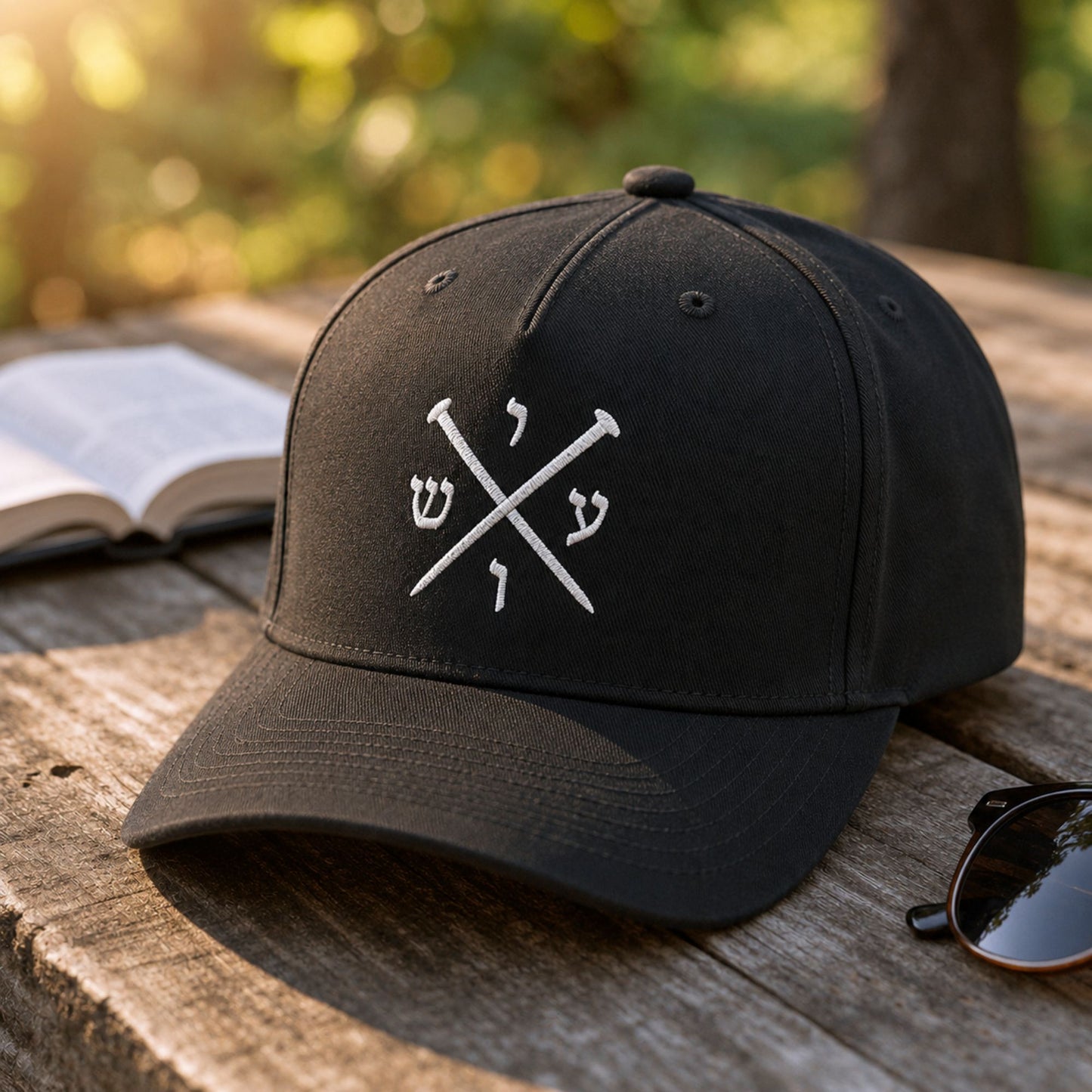 Yeshua ישוע Monogram – Embroidered Cap