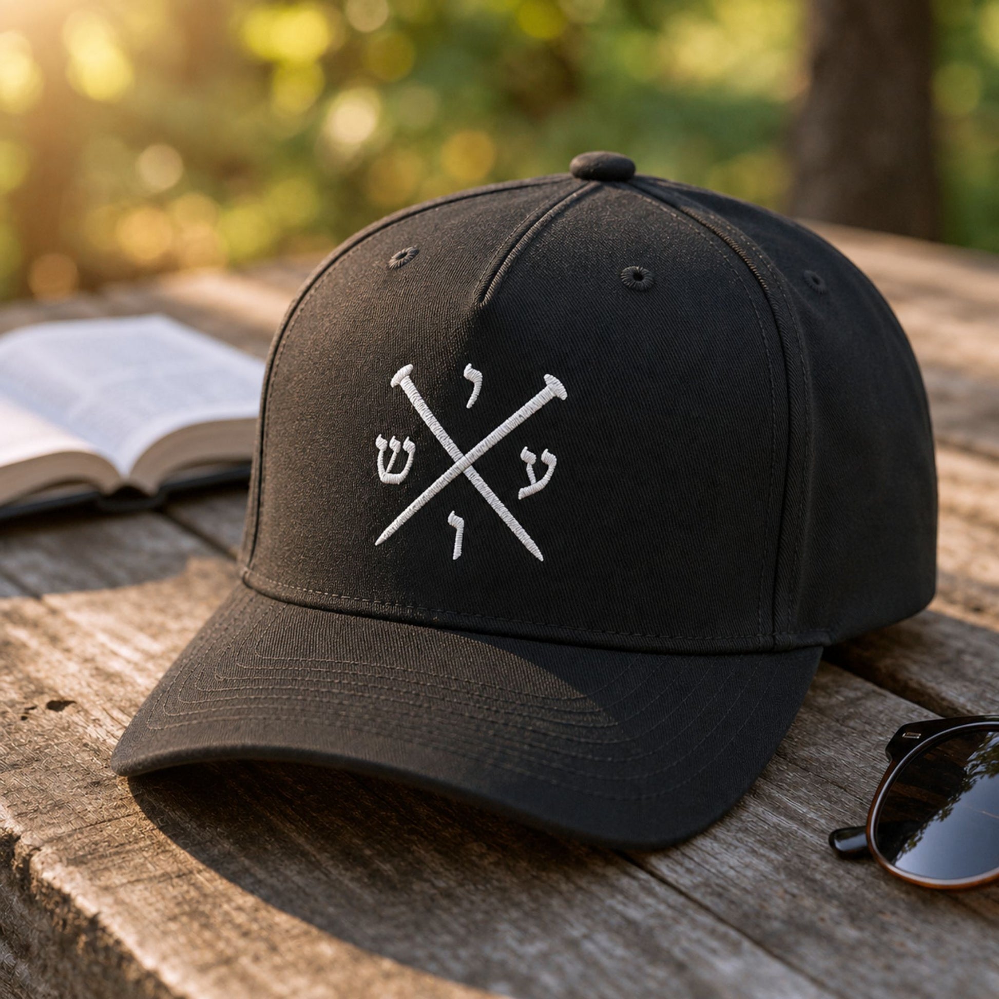 Yeshua ישוע Monogram – Embroidered Cap