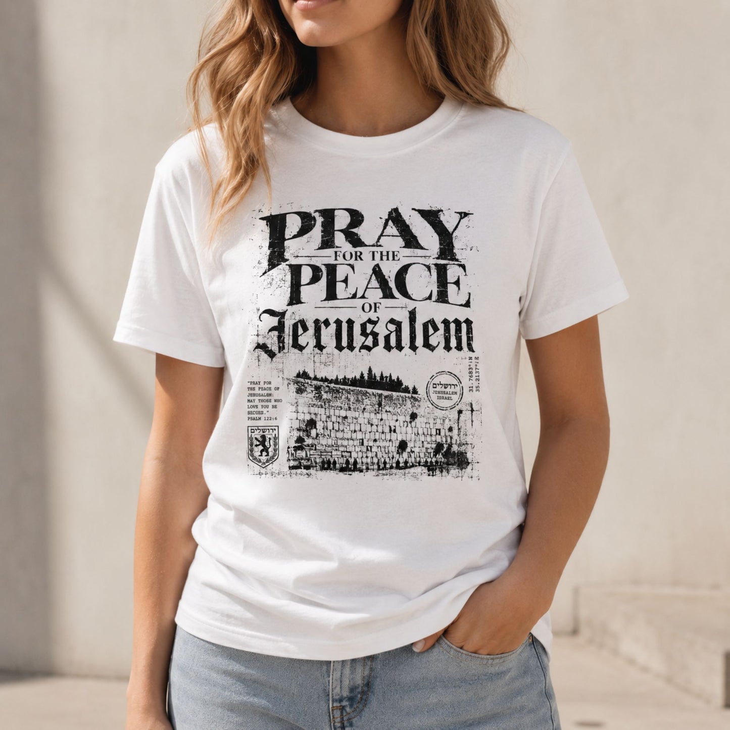 Pray for the Peace of Jerusalem T-Shirt
