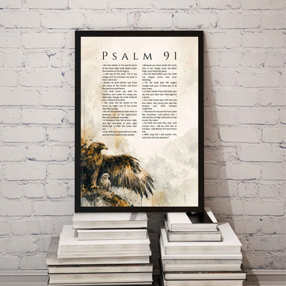 Psalm 91 – Full Text – Fine Art Print