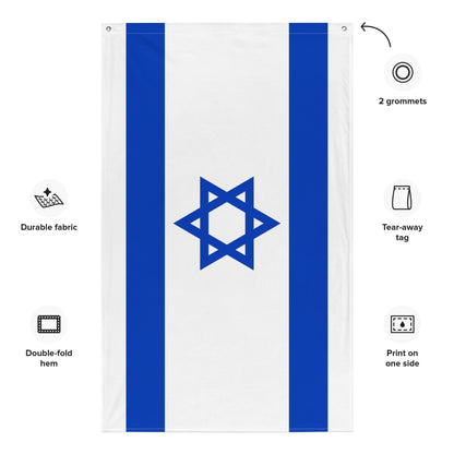 Israel Flag Wall Hanging