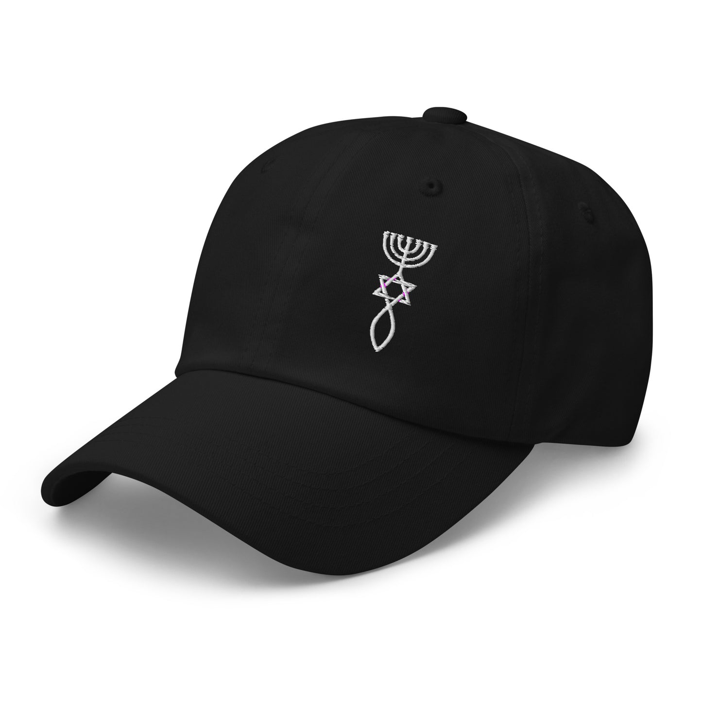Messianisches Siegel von Jerusalem | Klassische Baseball-Cap | Urchristen-Symbol - schwarz
