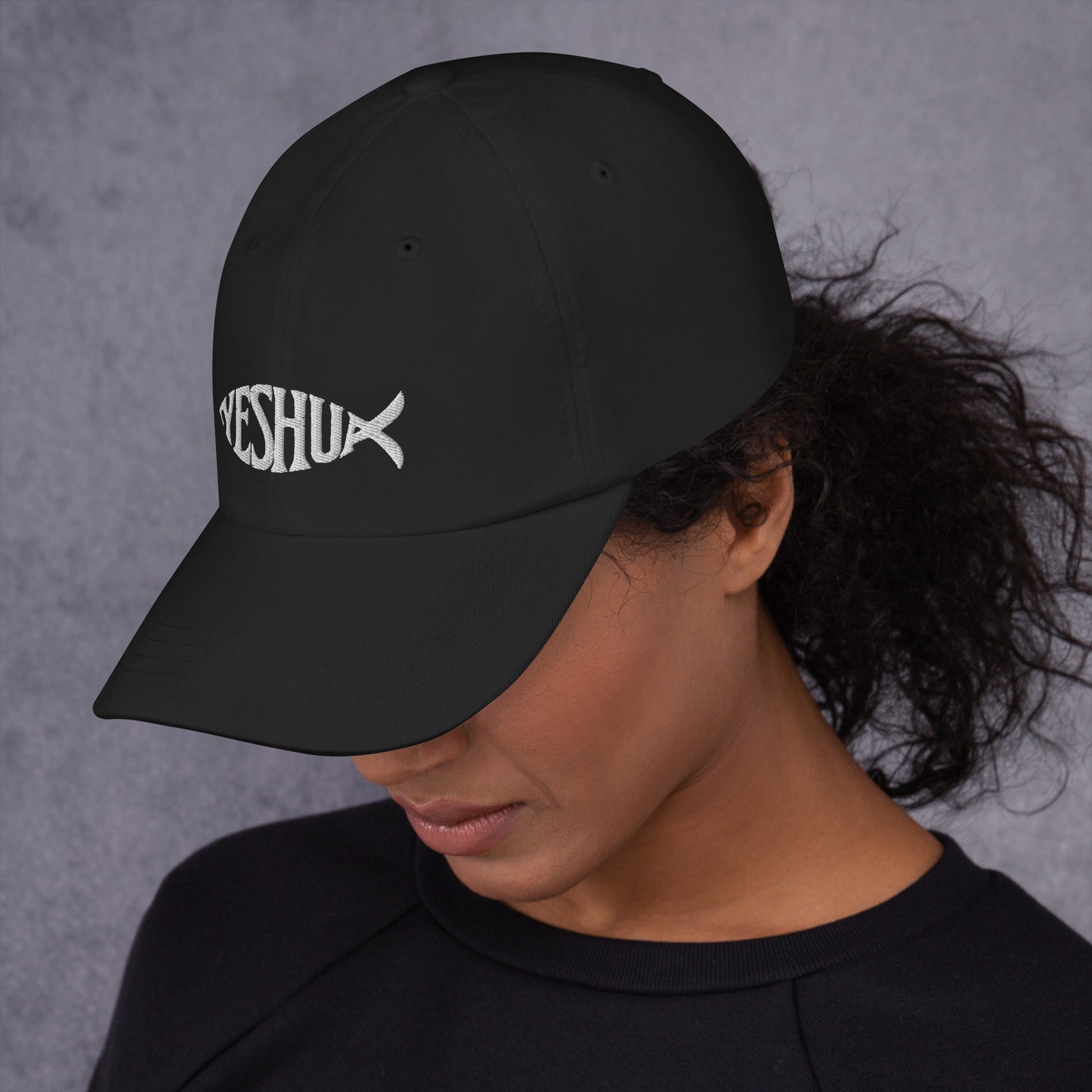Yeshua Ichthys - Embroidered Baseball Cap - Classic Baseball Cap