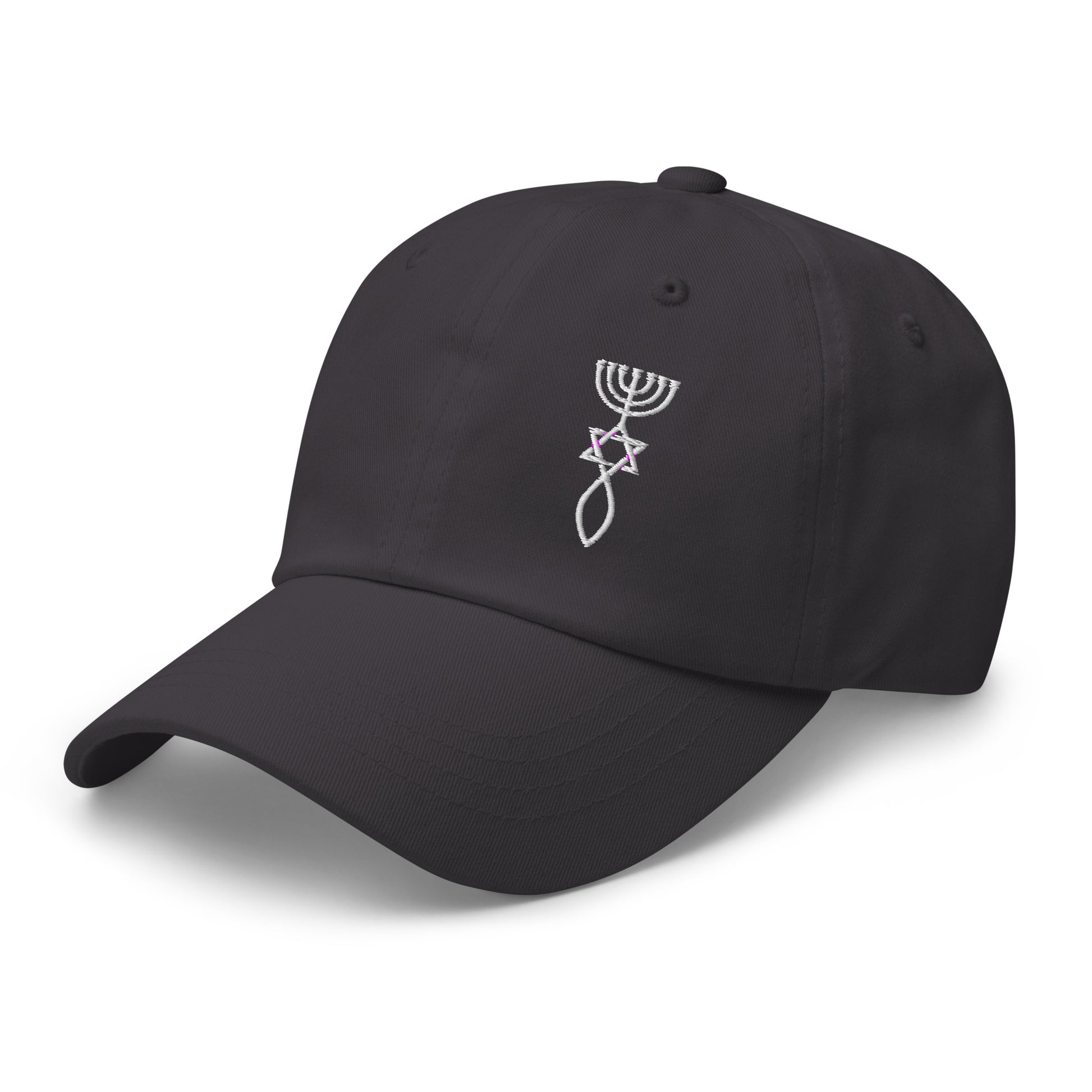 Messianisches Siegel von Jerusalem | Klassische Baseball-Cap | Urchristen-Symbol - grau