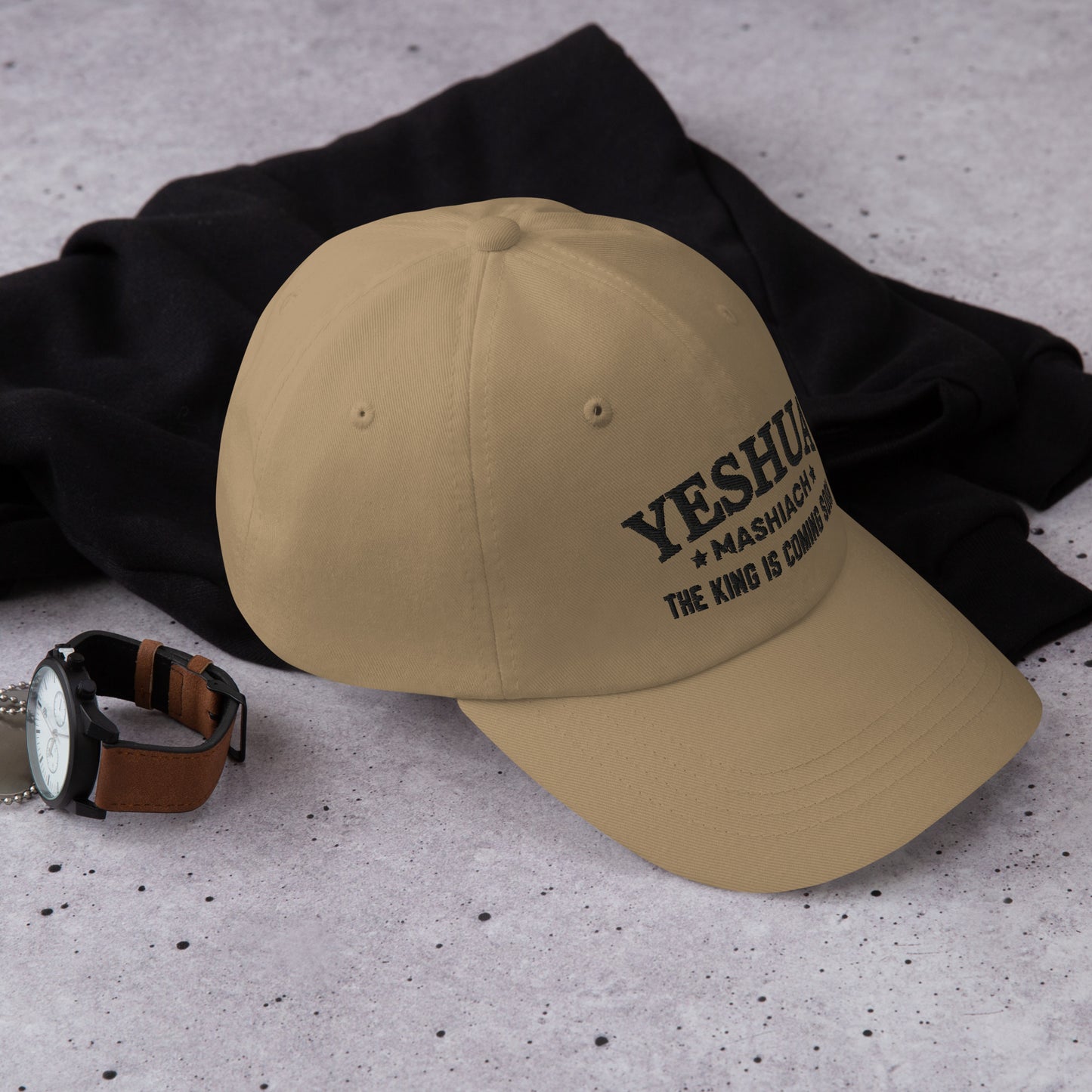 Yeshua Mashiach – The King Is Coming Soon – Baseball Cap