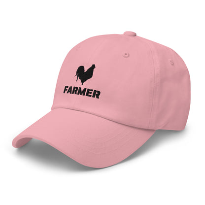 FARMER cap embroidered | 100% cotton | Unisex | Classic dad hat | bright colors