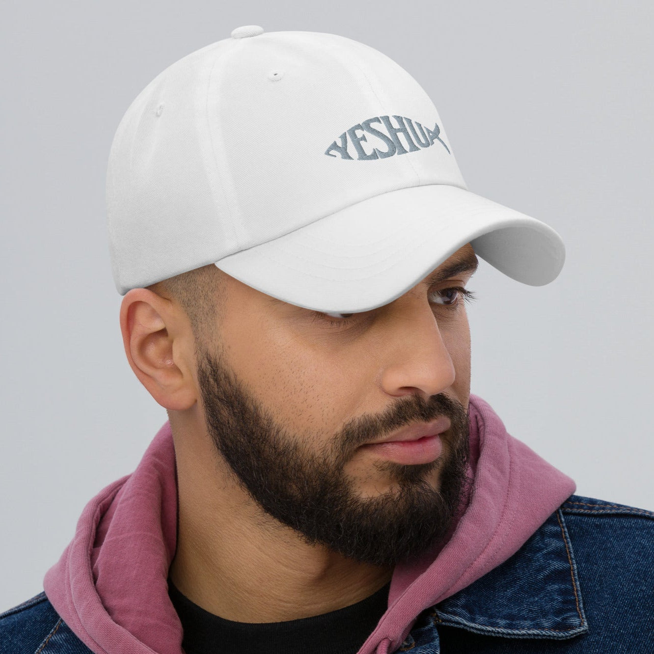 Yeshua Ichthys - Embroidered Baseball Cap - Classic Baseball Cap
