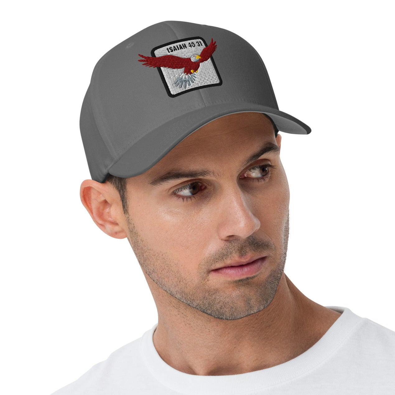 With Wings as Eagles – Isaiah 40:31 – Embroidered Cap