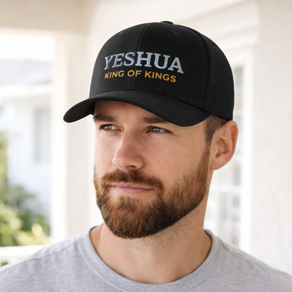 YESHUA – King of Kings | Gestickt | Strukturierte Cap