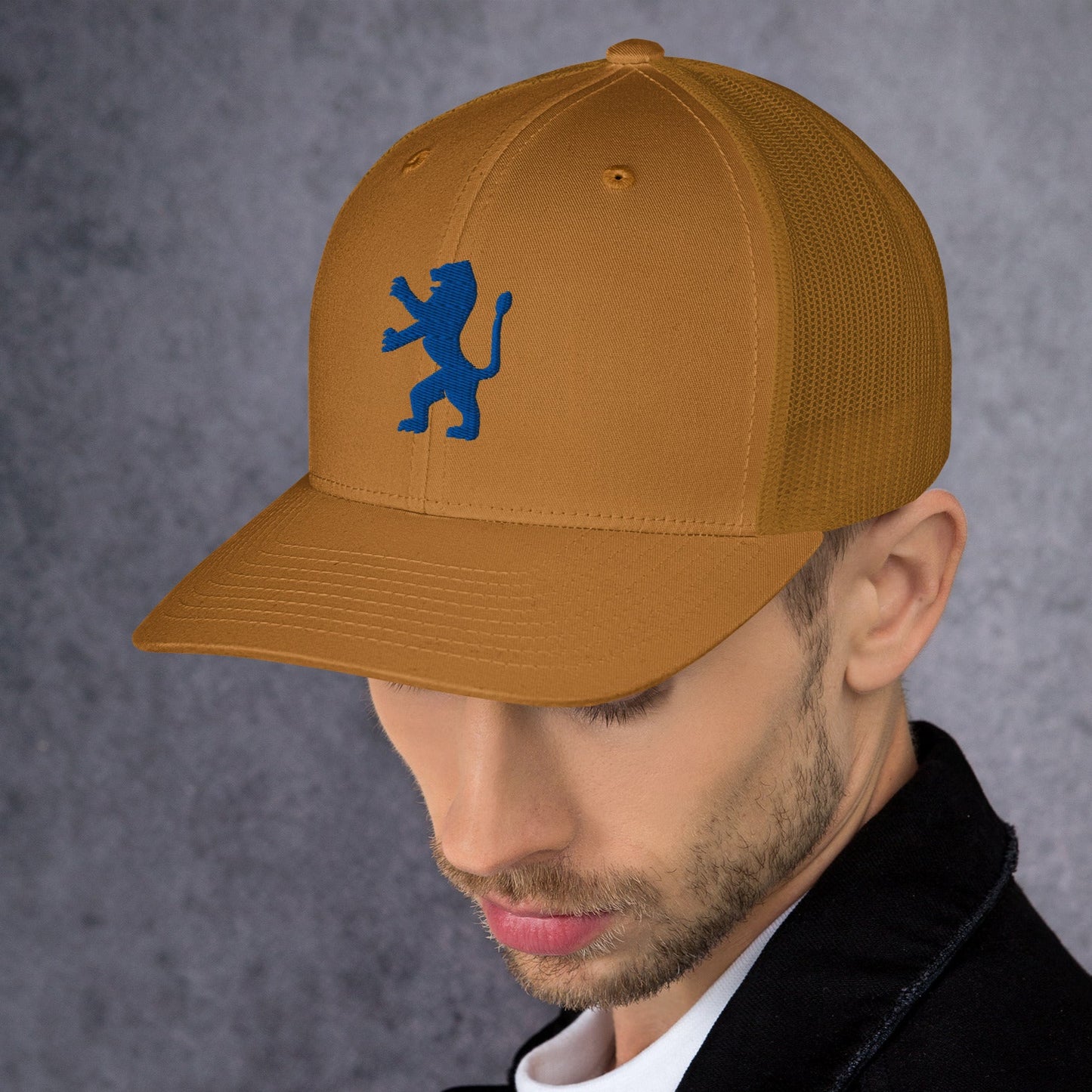 Löwe von Jerusalemer Stadtwappen | bestickte Trucker-Cap