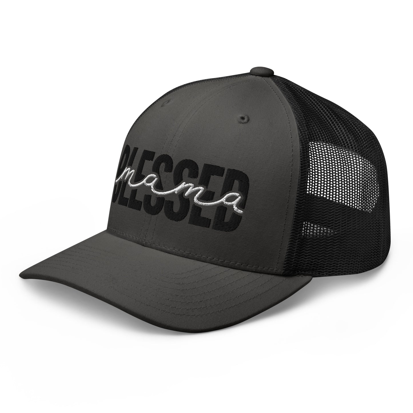Blessed Mama | bestickte Trucker-Cap - Geschenk für eine Mutter