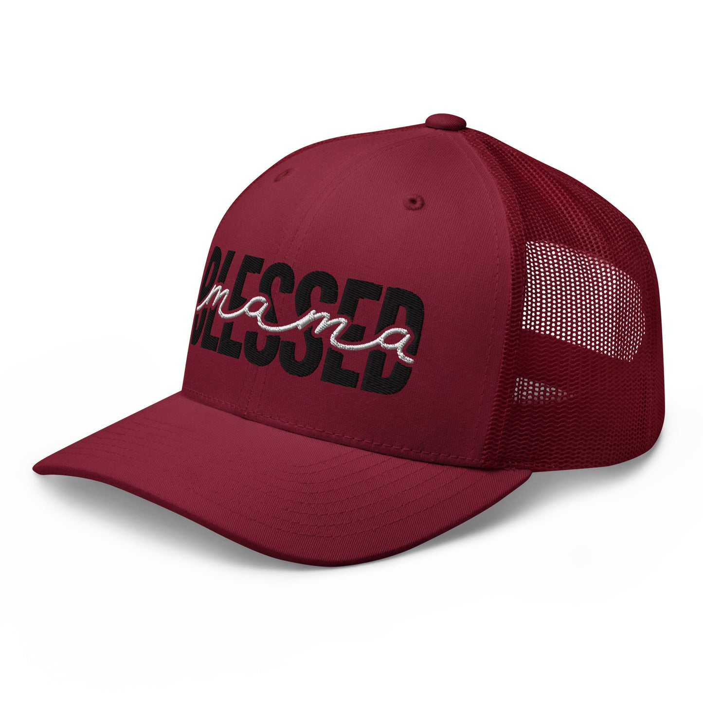 Blessed Mama | bestickte Trucker-Cap - Geschenk für eine Mutter