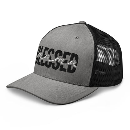Blessed Mama | bestickte Trucker-Cap - Geschenk für eine Mutter