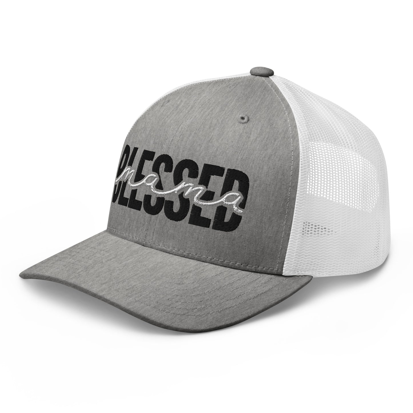 Blessed Mama | bestickte Trucker-Cap - Geschenk für eine Mutter