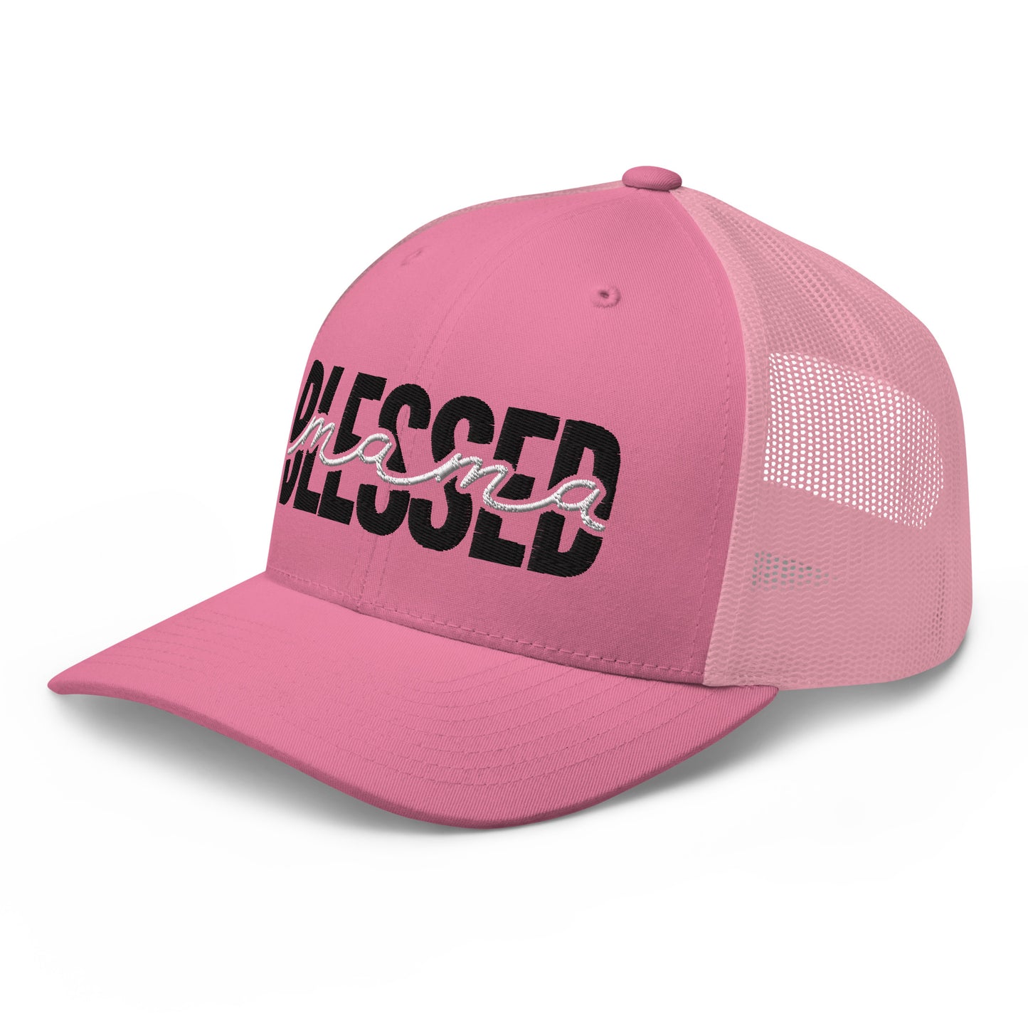 Blessed Mama | bestickte Trucker-Cap - Geschenk für eine Mutter