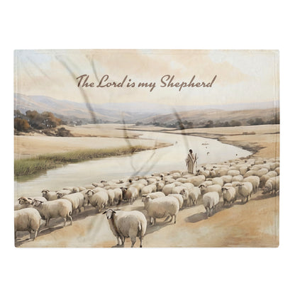 The Lord is my Shepherd - Throw Blanket