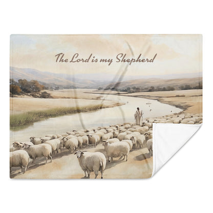 The Lord is my Shepherd - Throw Blanket