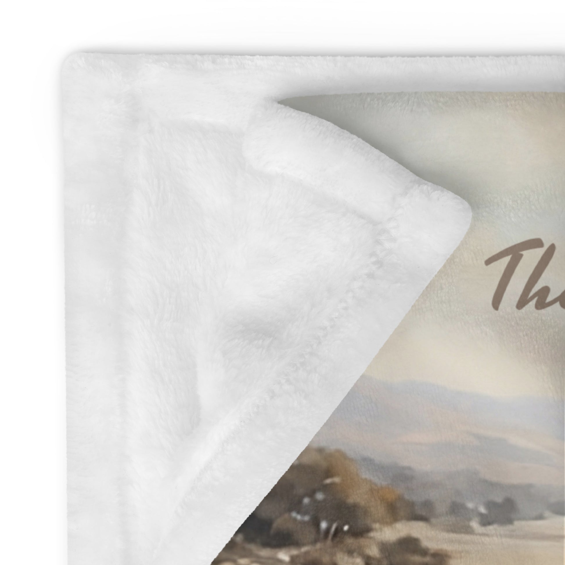 The Lord is my Shepherd - Throw Blanket