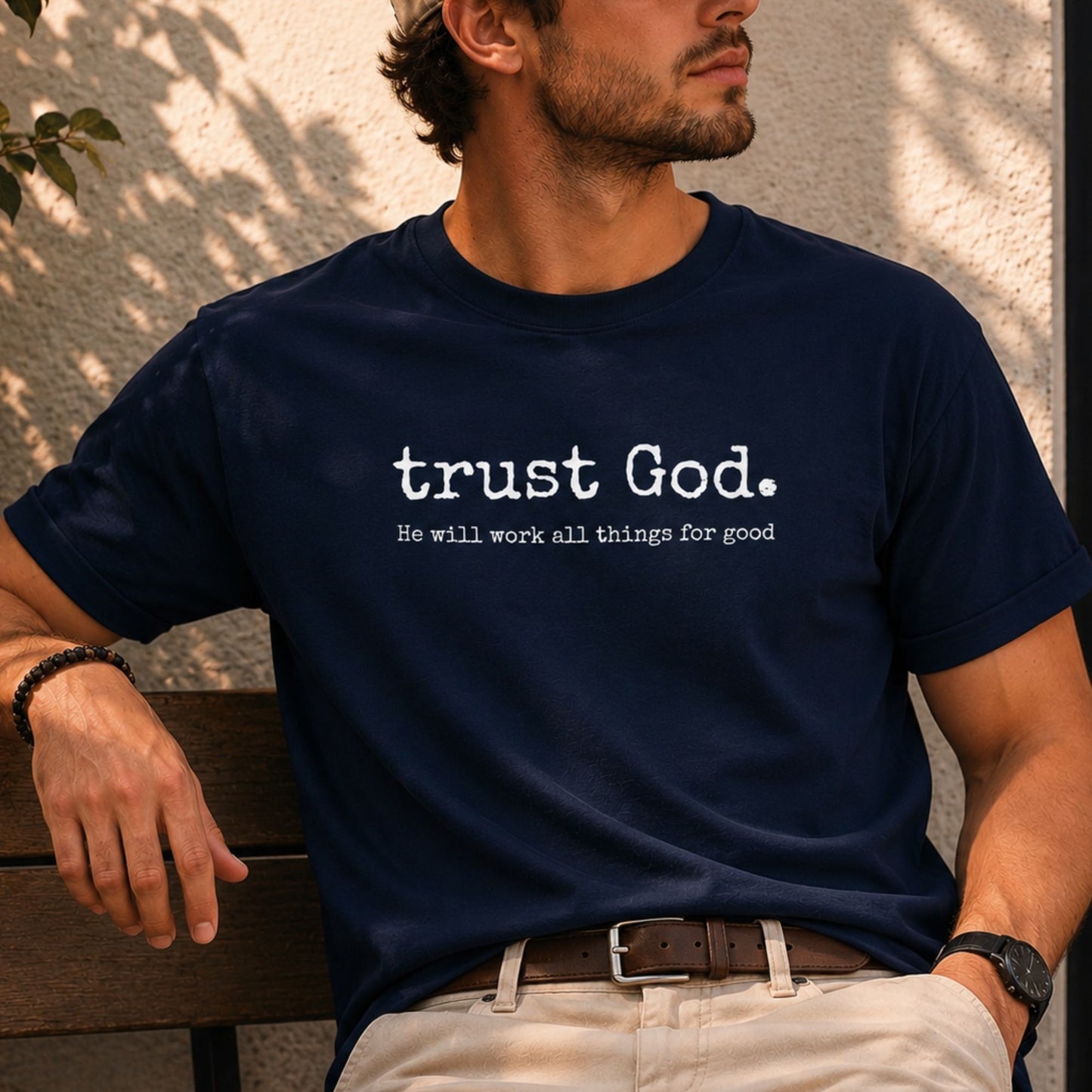 trust God. He will work all things for good – Romans 8:28