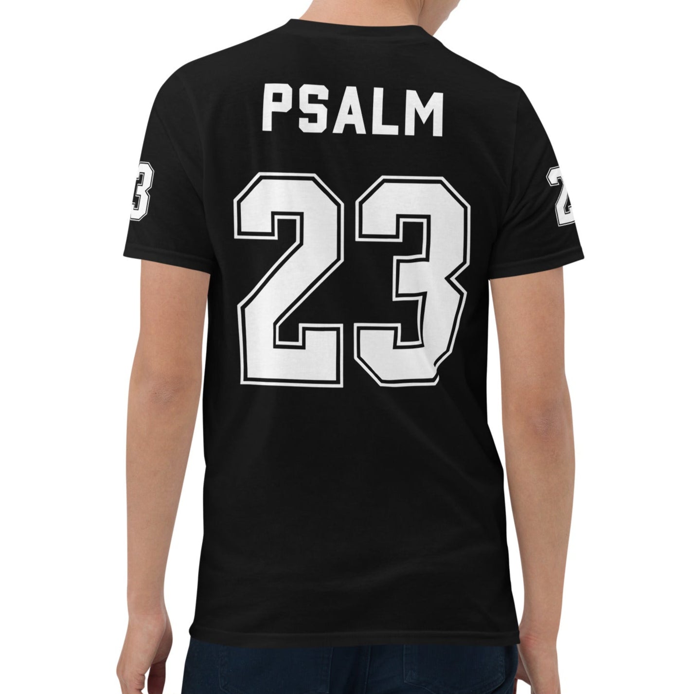 PSALM 23 - American Football Jersey Style T-Shirt