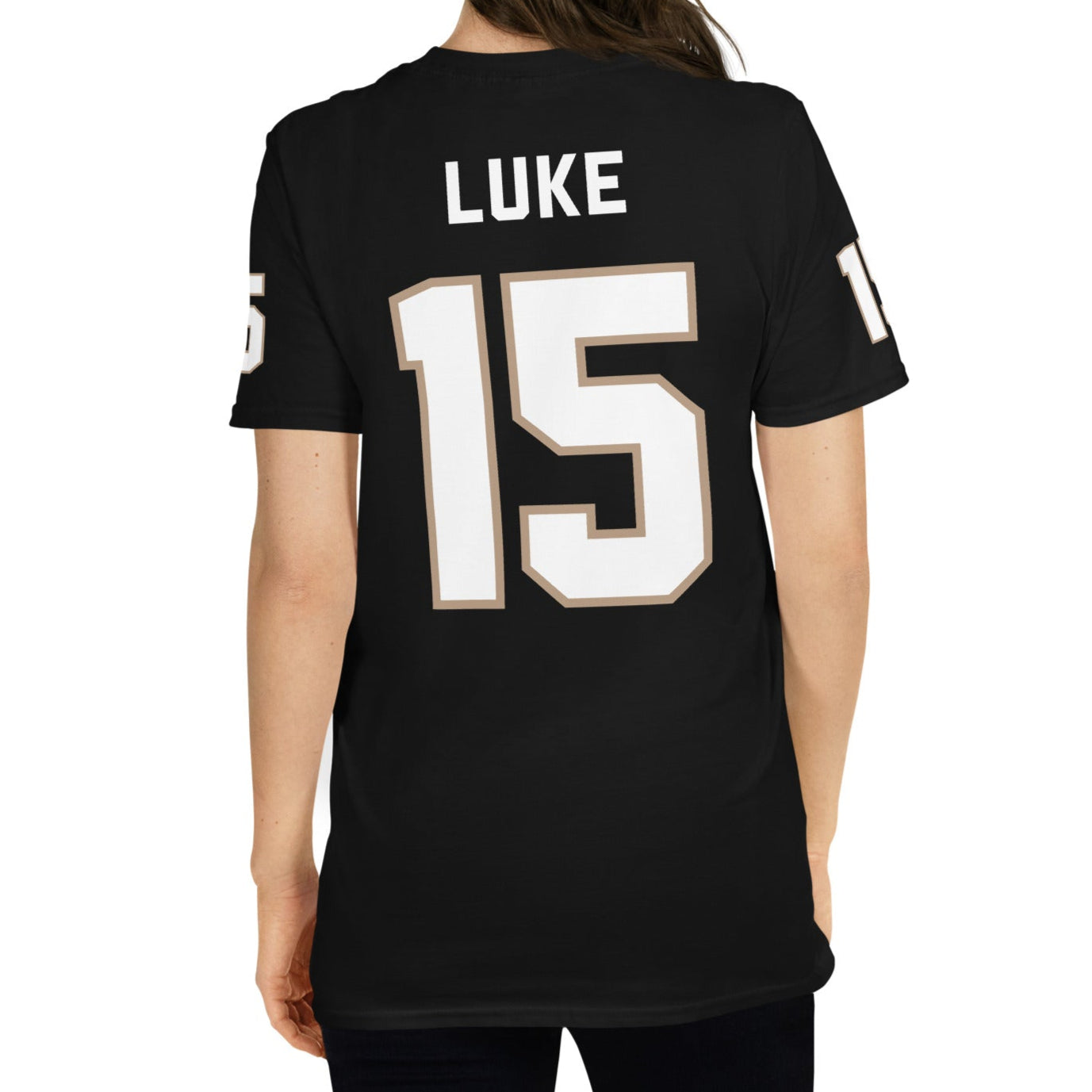 LUKE 15 – Football-Jersey-Style T-Shirt – Unisex