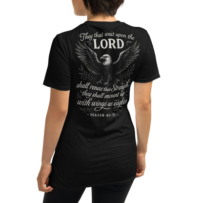 Wings as Eagles – T-Shirt – Isaiah 40:31