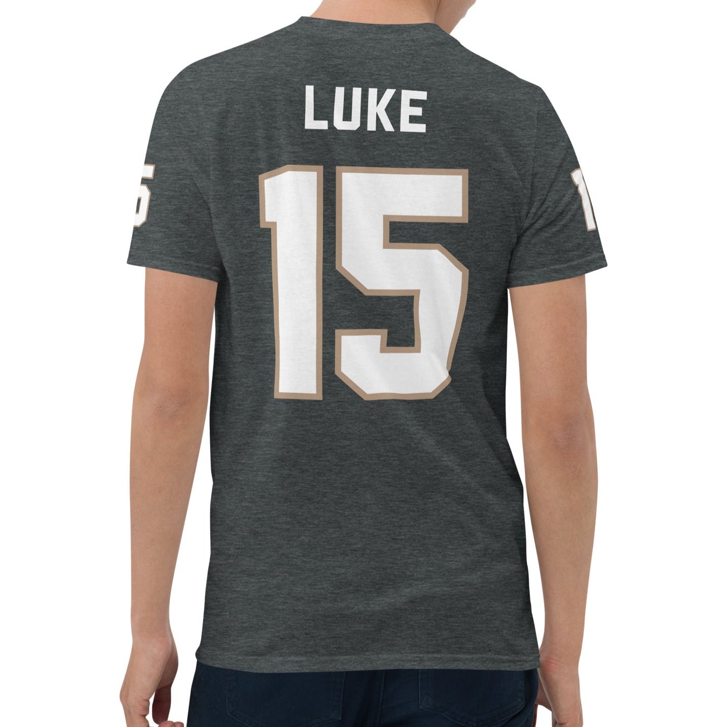 LUKE 15 – Football-Jersey-Style T-Shirt – Unisex
