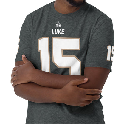 LUKE 15 – Football-Jersey-Style T-Shirt – Unisex