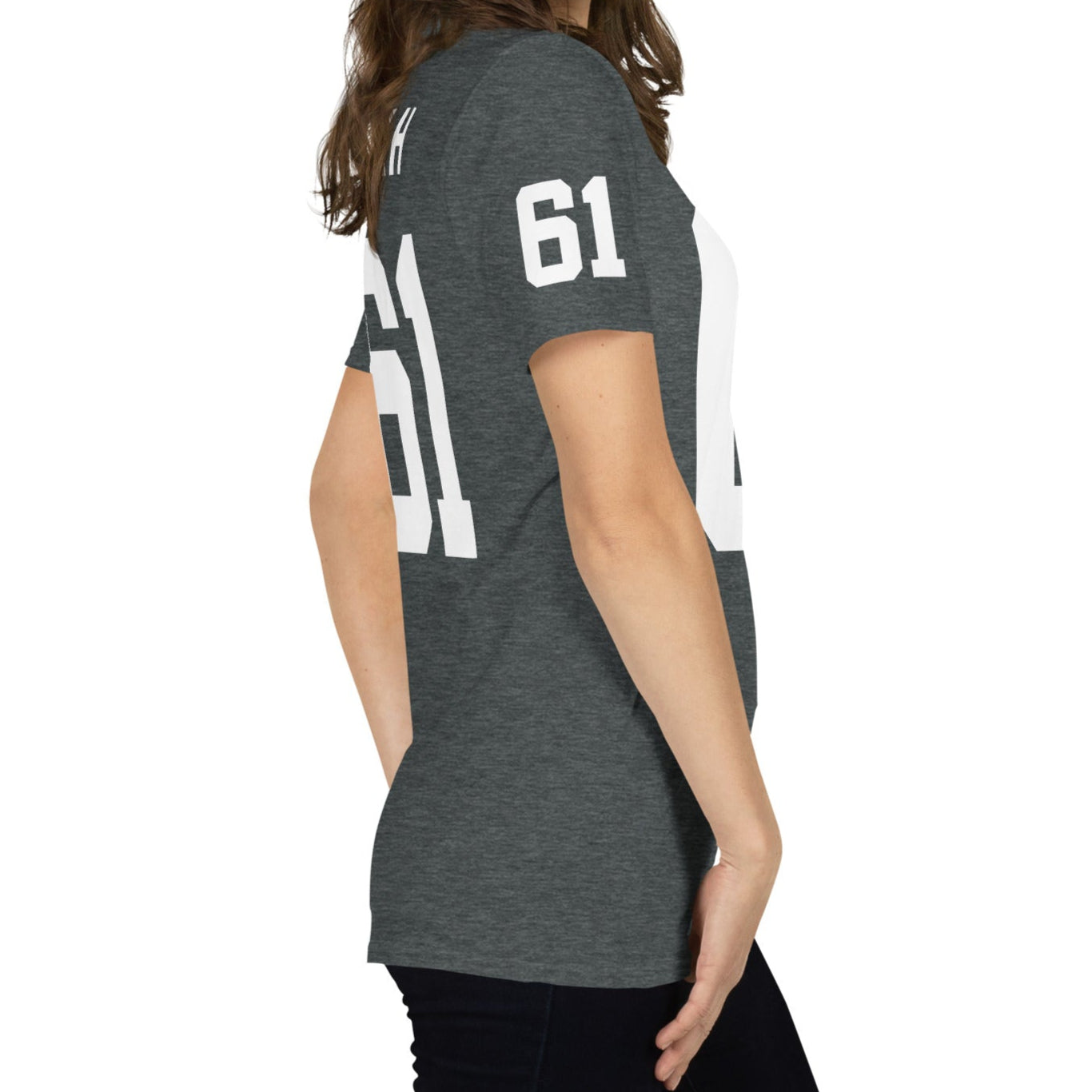 ISAIAH 61  – American Football Jersey Style T-Shirt – Unisex