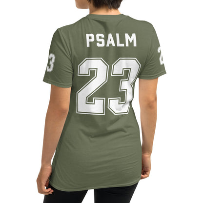 PSALM 23 - American Football Jersey Style T-Shirt