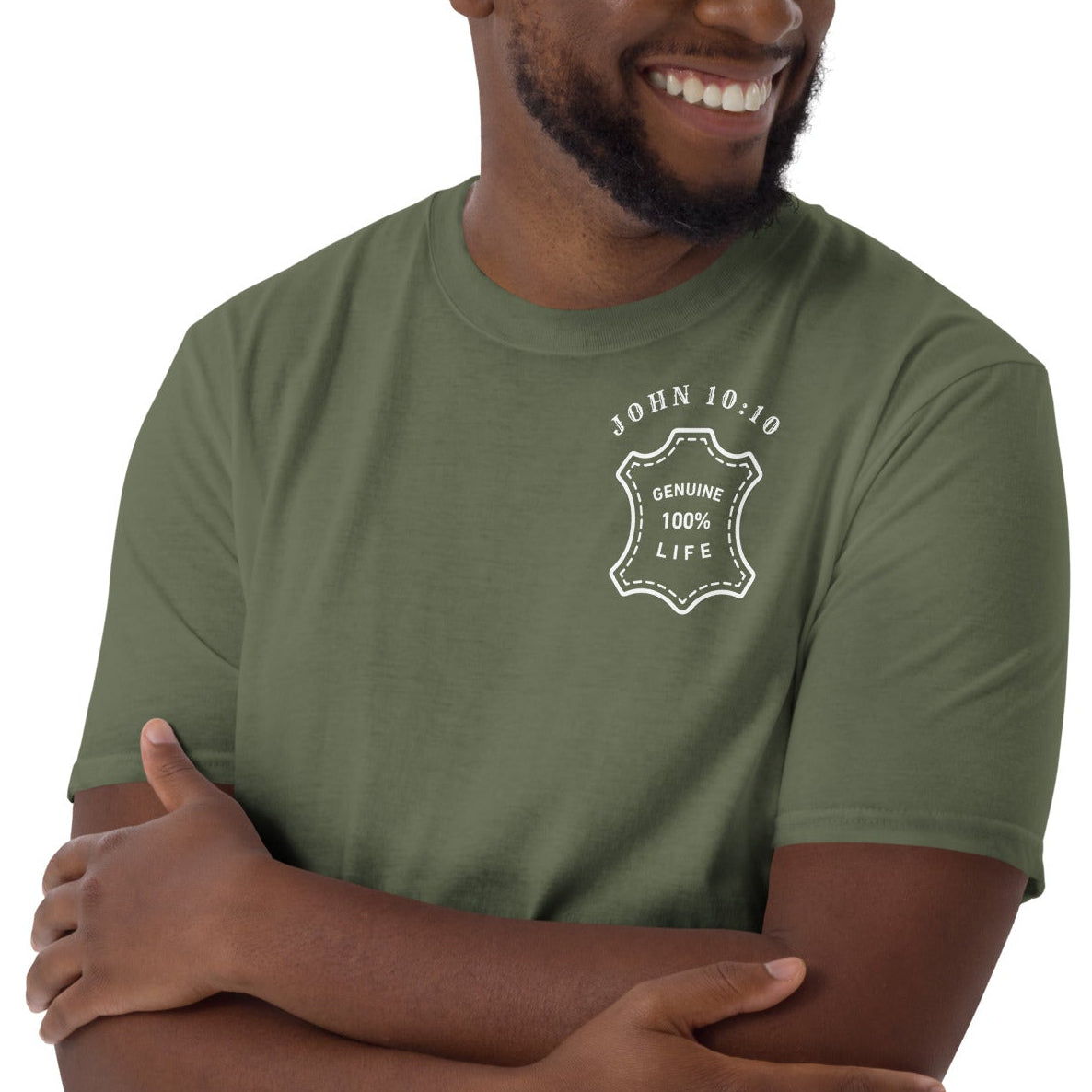 Genuine 100% Life, John 10:10, Unisex T-Shirt