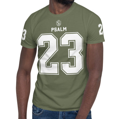 PSALM 23 - American Football Jersey Style T-Shirt