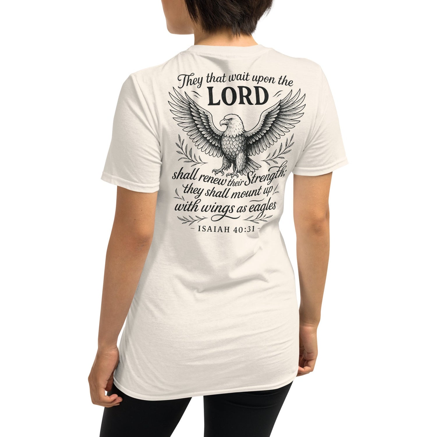 Wings as Eagles – T-Shirt – Isaiah 40:31