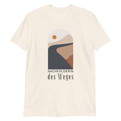 Nachfolgerin des Weges – T-Shirt im Boho-Design mit spiritueller Botschaft