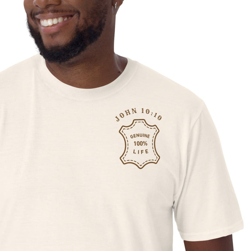 Genuine 100% Life, John 10:10, Unisex T-Shirt