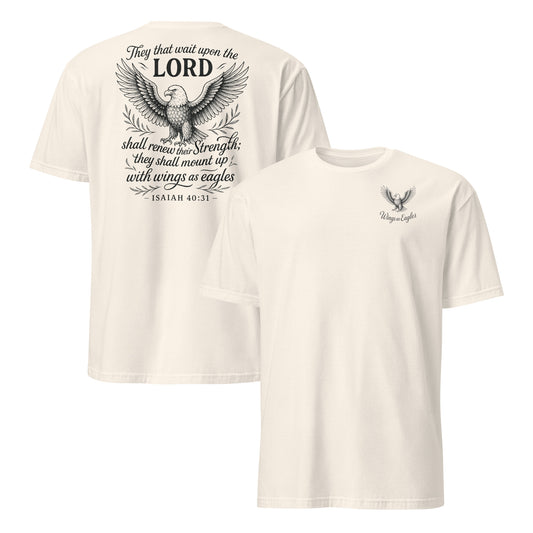 Wings as Eagles – T-Shirt – Isaiah 40:31